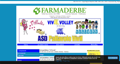 Desktop Screenshot of pallavolovivil.it